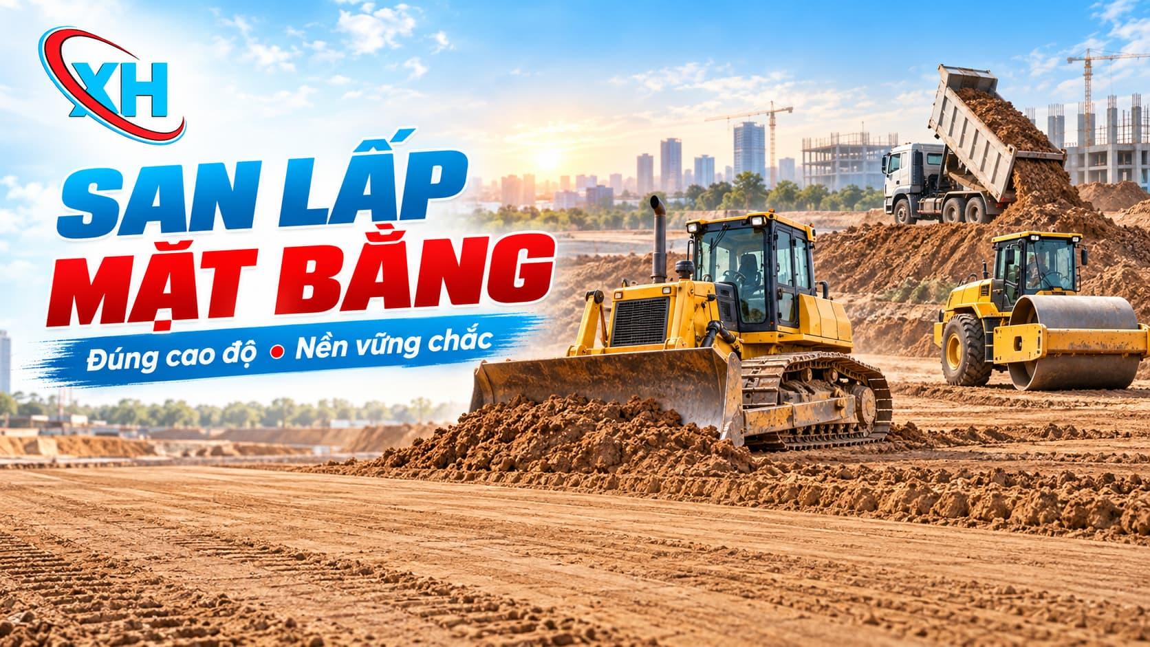 Dịch Vụ San Lấp Mặt Bằng Trọn Gói | PHÁ DỠ XUÂN HUẤN